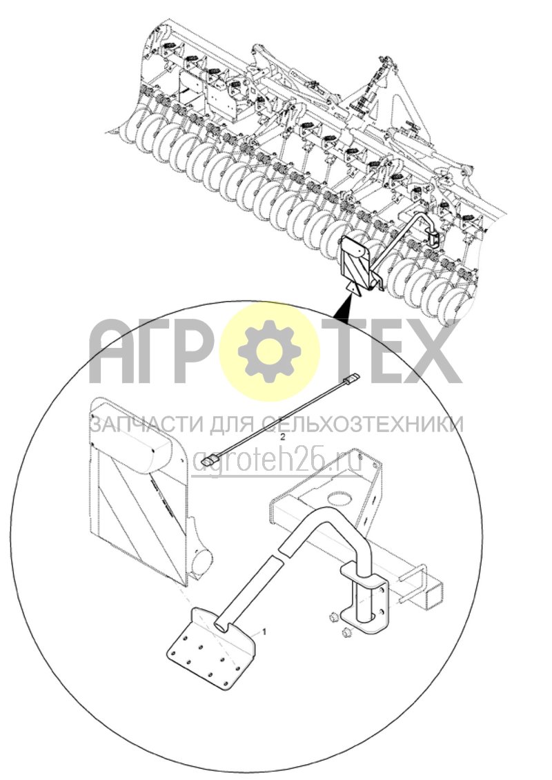 Чертеж  (RUS)Beleuchtungssatz DMC 3 M (1) (ETB-004558) 