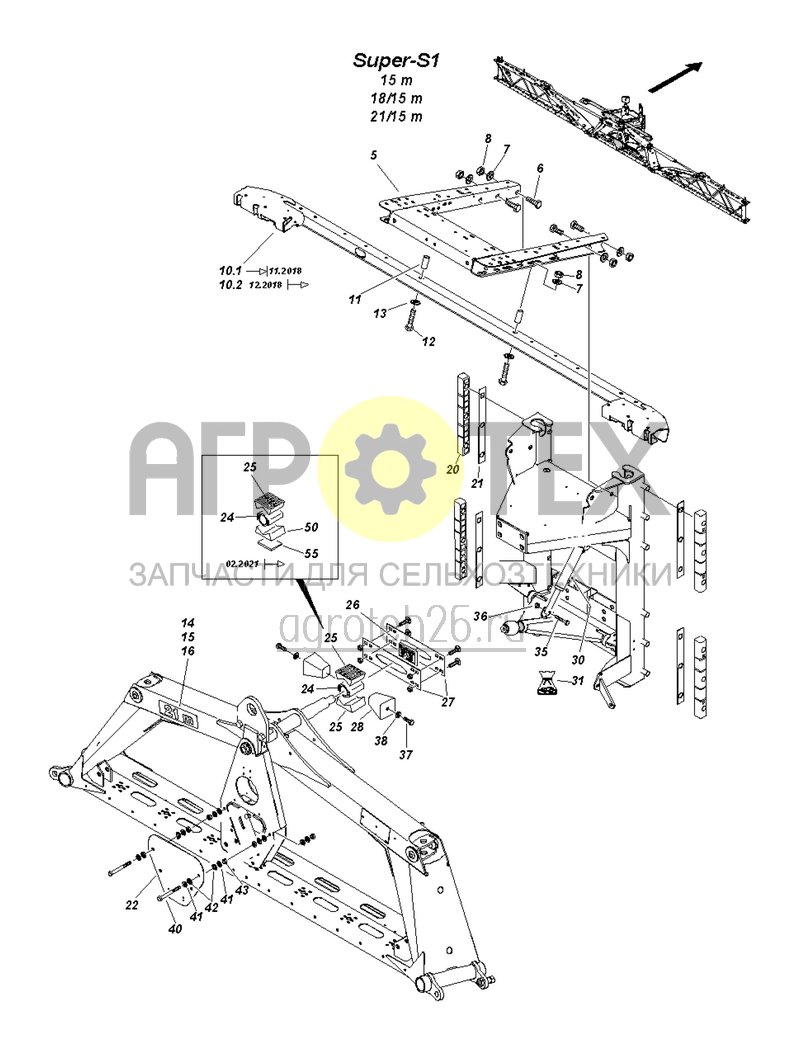 Чертеж  (RUS)Schwingungsausgleich S1 18-21 m (ETB-004689) 