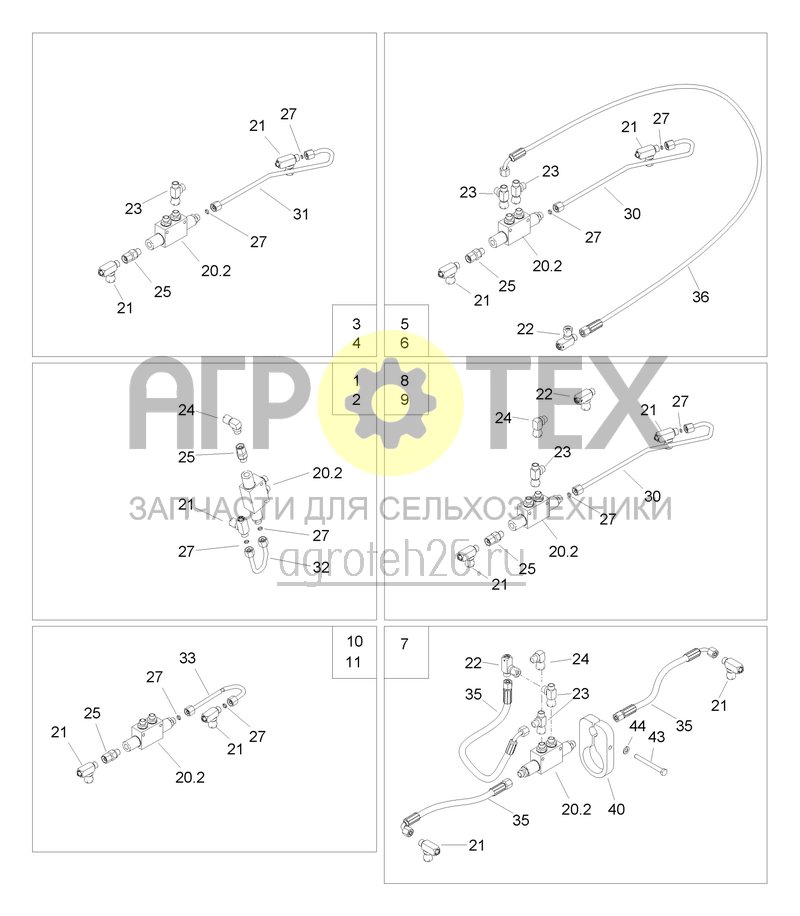 Чертеж  (RUS)Sperrbl?cke (ETB-004806) 