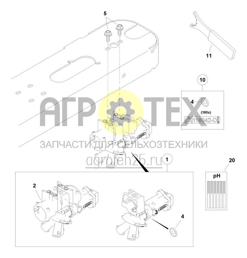 Чертеж  (RUS)AmaSwitch - D?senk?rper (ETB-004819) 