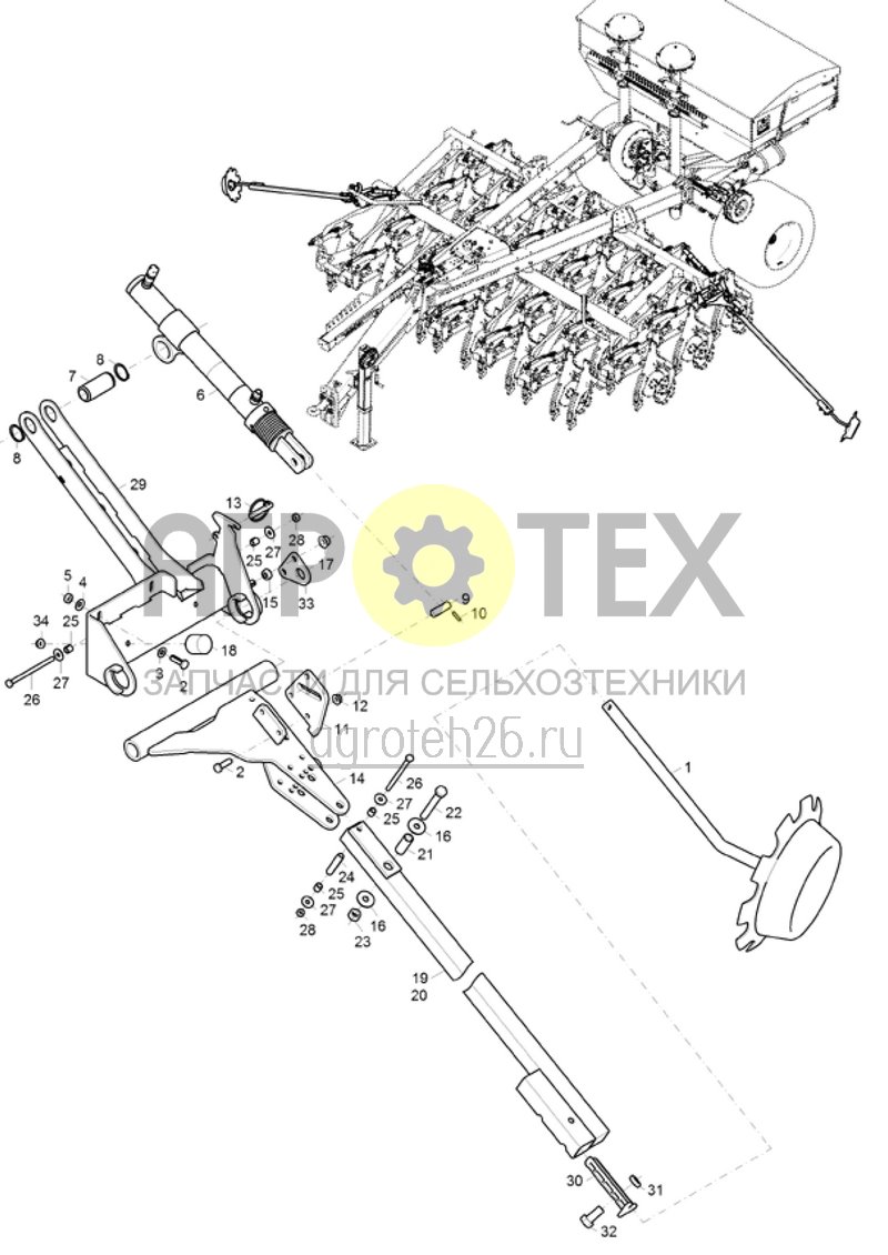 Чертеж  (RUS)Spuranrei?er Primera DMC 3000 / 4500 AMALOG+ (1) (ETB-004890) 