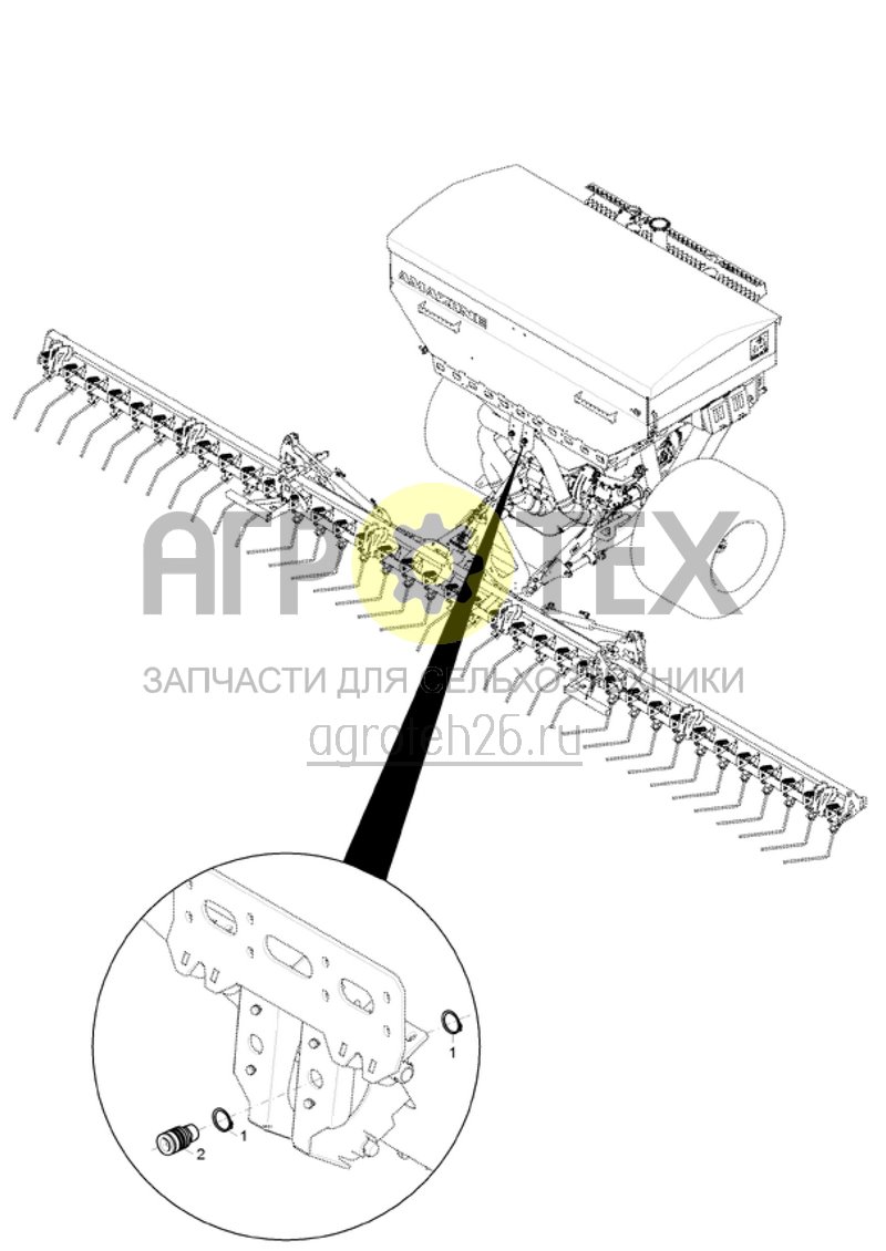 Чертеж  (RUS)Exaktstriegel 9000 (3) (ETB-005179) 