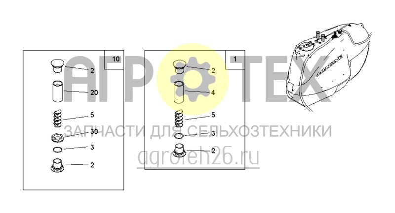 Чертеж  (RUS)Entl?ftung (ETB-005738) 