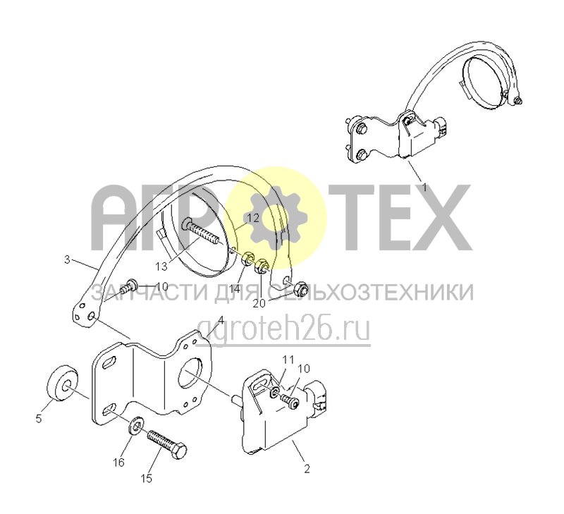 Чертеж  (RUS)Sensor Hubh?he UX01 (ETB-005842) 