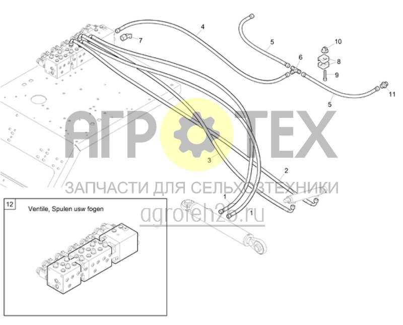 Чертеж  Profi 1 36-40 м, консоли 4-секц. (ETB-005897) 