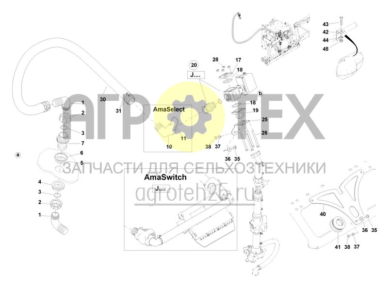 Чертеж  AmaSelect/AmaSwitch ? обратная линия бак/питающая линия (ETB-005951) 