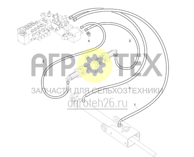 Чертеж  (RUS)Schwingungsausgleich Hydraulik Profi II (1) (ETB-005968) 