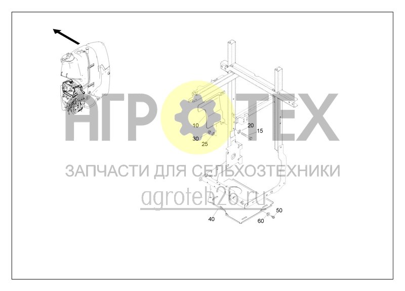 Чертеж  Управляющая арматура ? облицовочные детали (2) (ETB-006036) 