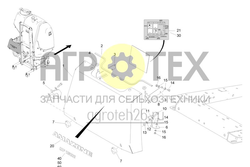 Чертеж  Крышка арматуры TG (ETB-006053) 