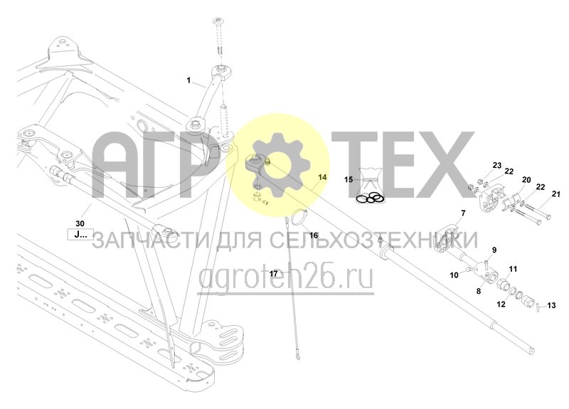  Компенсатор колебаний Profi I и Flex I (1) (ETB-006137)  (№15 на схеме)