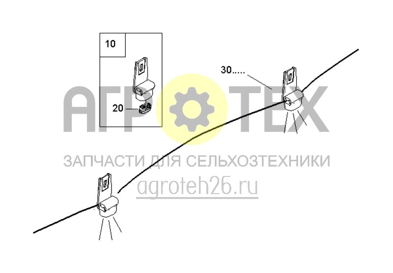 Чертеж  Светодиодные цепочки (ETB-006182) 