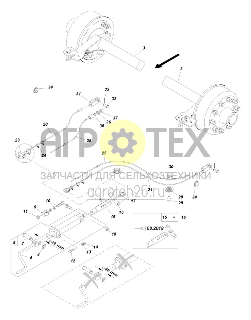 Чертеж  Standbremse (ETB-006563) 