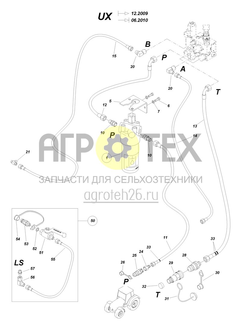 Чертеж  ?lumlauf 12.2009 bis 06.2010 (ETB-006687) 