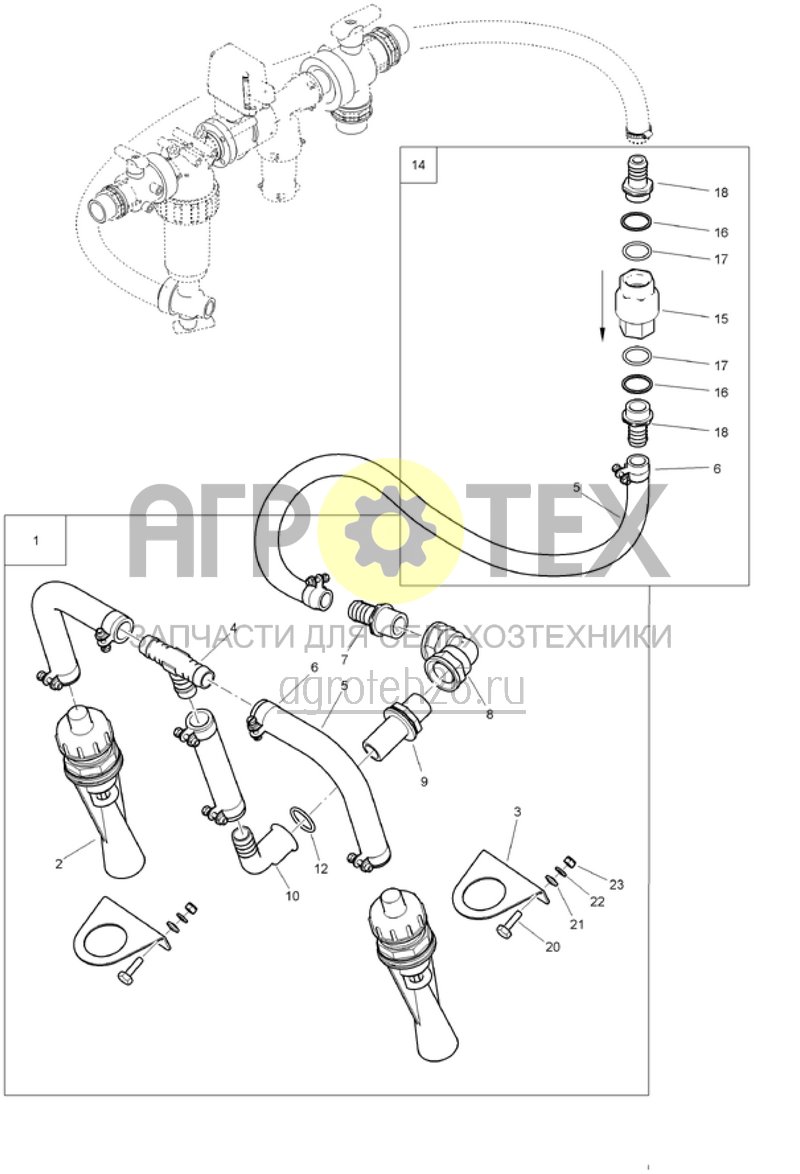 Чертеж  Смешивающий струйный механизм от 12.2011 (ETB-006776) 