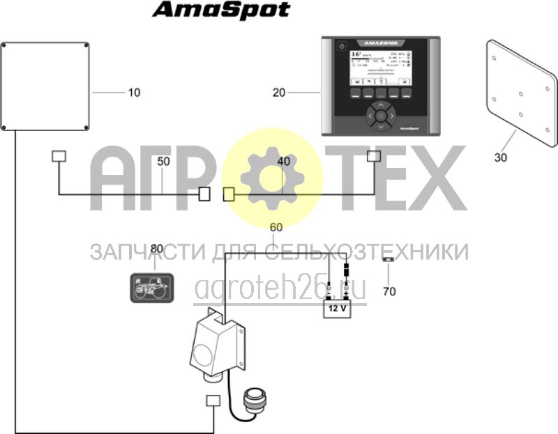 Чертеж  Терминал AmaSpot (ETB-006893) 