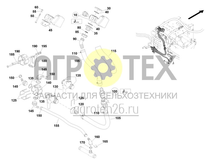  Обратная линия с 01.2019 (ETB-006906)  (№115 на схеме)