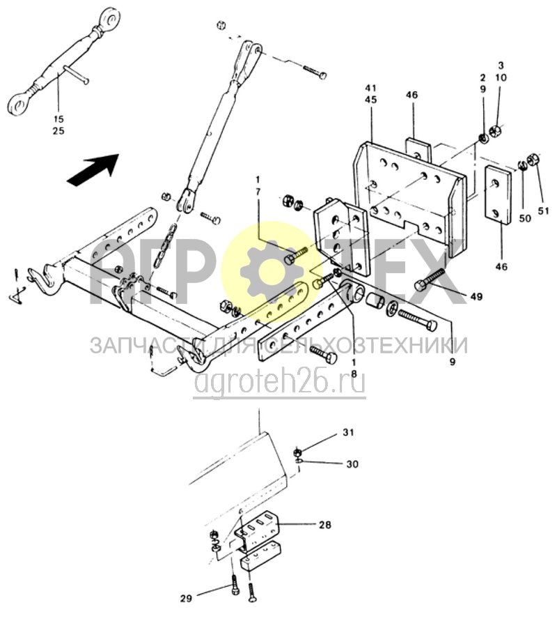 Чертеж  соединительные части AD 2 (2/2) (ETB-007260) 