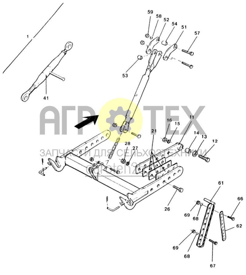 Чертеж  соединительные части AD 2 (FA. Howard) (ETB-007261) 