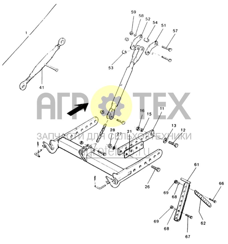 Чертеж  соединительные части AD 8 (FA. Landsberg) (ETB-007264) 