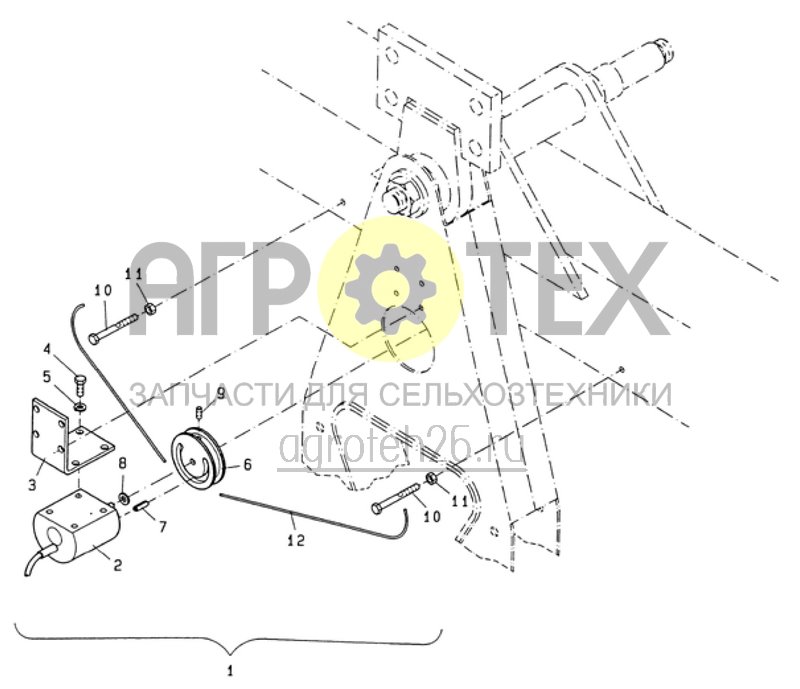 Чертеж  потенциометр UF/UG (ETB-007926) 