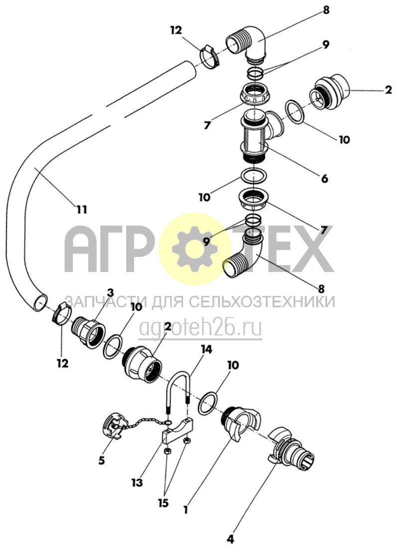 Чертеж  заправочная установка UG 2200/3000 (ETB-007989) 