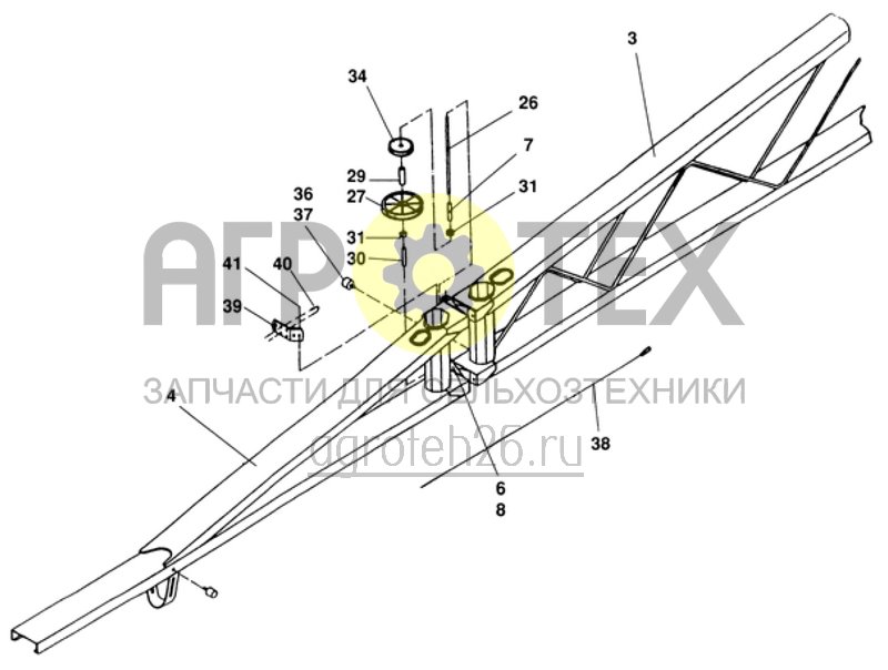  секция 12м/15м без трубопровода (2/2) (ETB-008520)  (№38 на схеме)