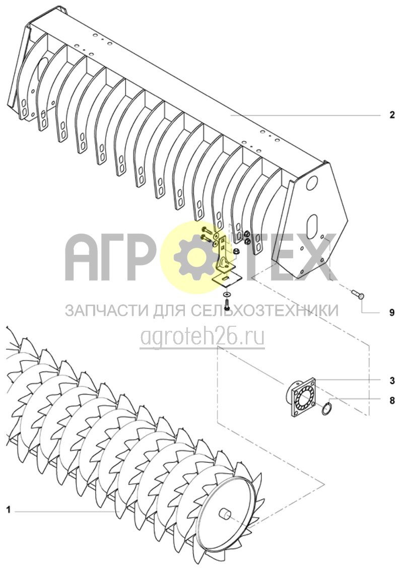 Чертеж  Packerwalze 2 (ETB-009935) 