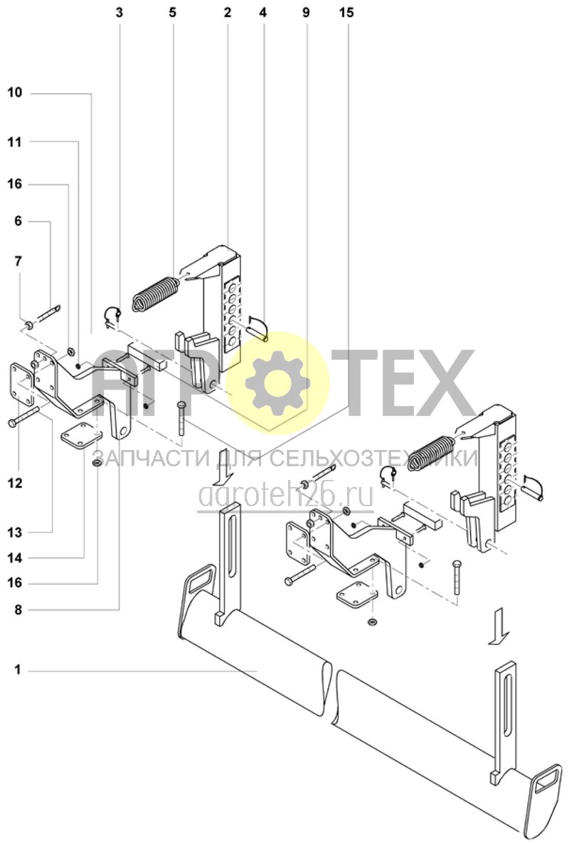 Чертеж  планировочный брус 2 (ETB-009946) 