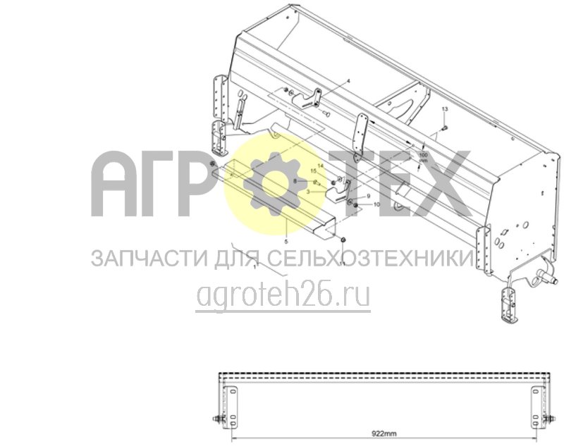 Чертеж  устройство для загрузки (ETB-010049) 