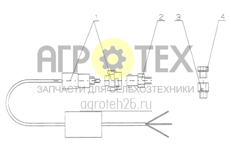 Чертеж  манометры электр. (ETB-010578) 