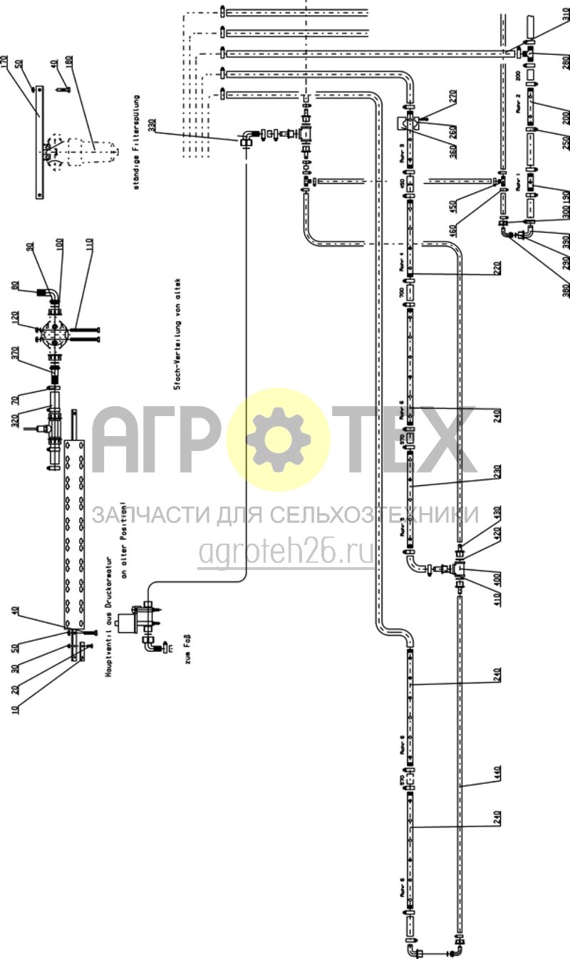  система циркуляции (ETB-010589)  (№420 на схеме)