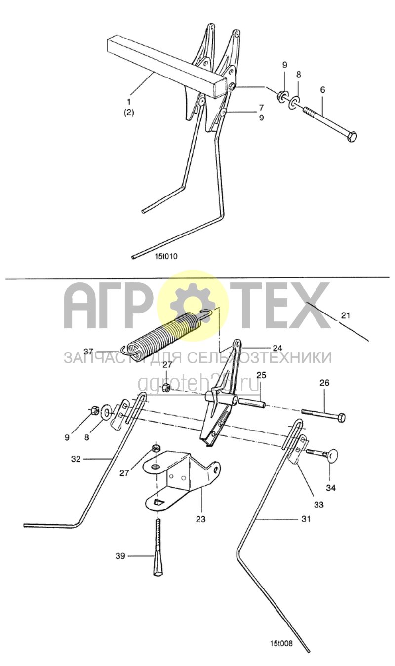 Чертеж  загортачи Exakt III отдельные зубцы (ETB-011102) 