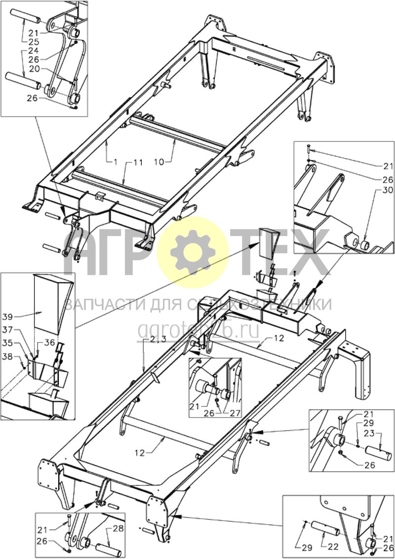  рама (ETB-011362)  (№23 на схеме)
