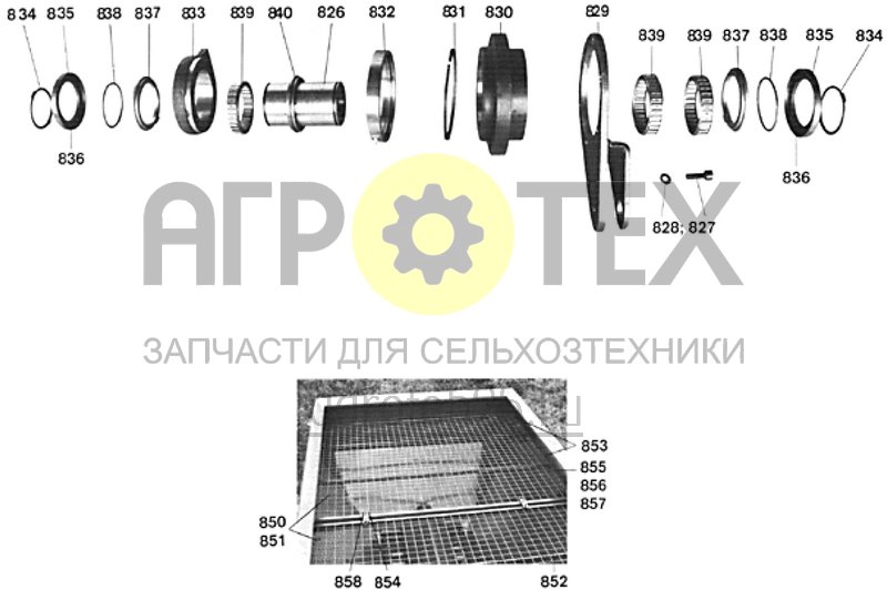 Чертеж  спец.оборудование: сито (ETB-011523) 