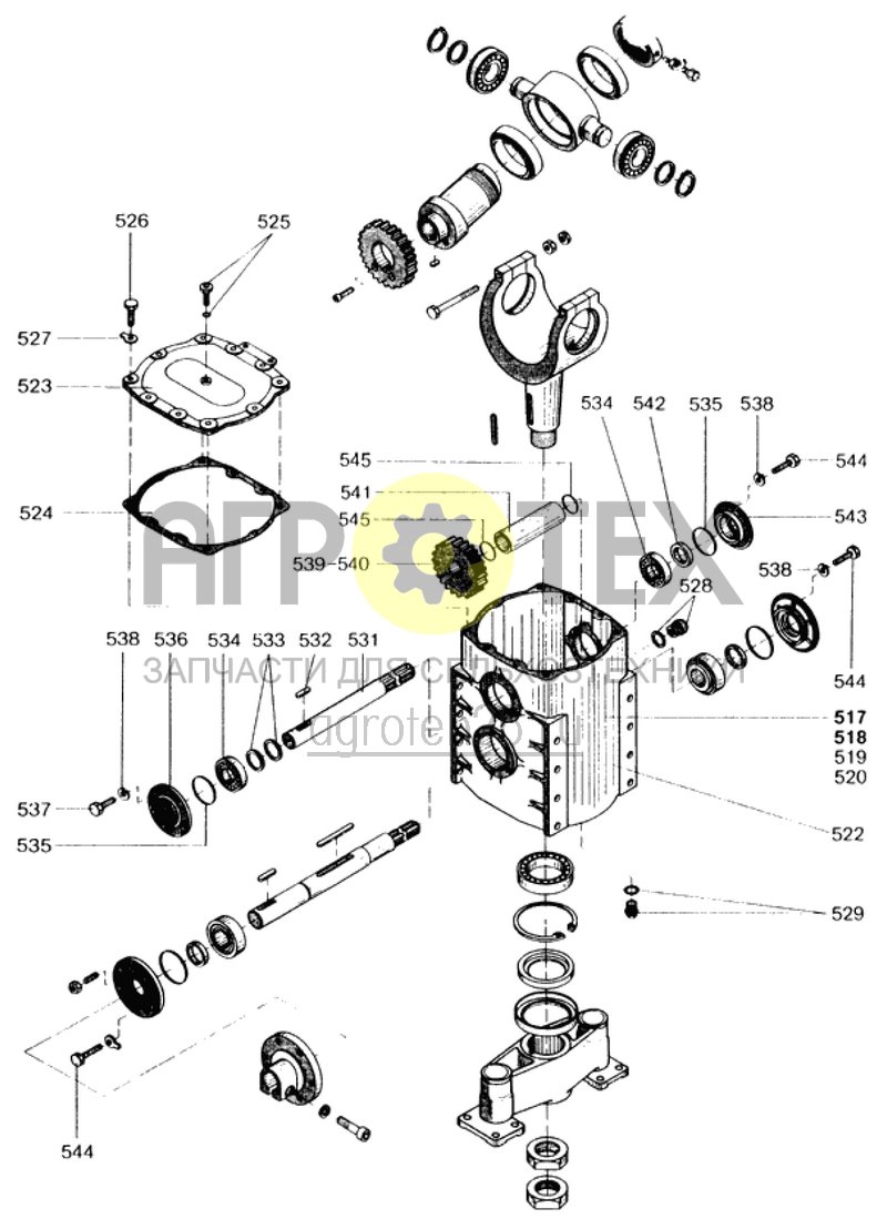  редуктор типа Vario (1/3) (ETB-012658)  (№532 на схеме)