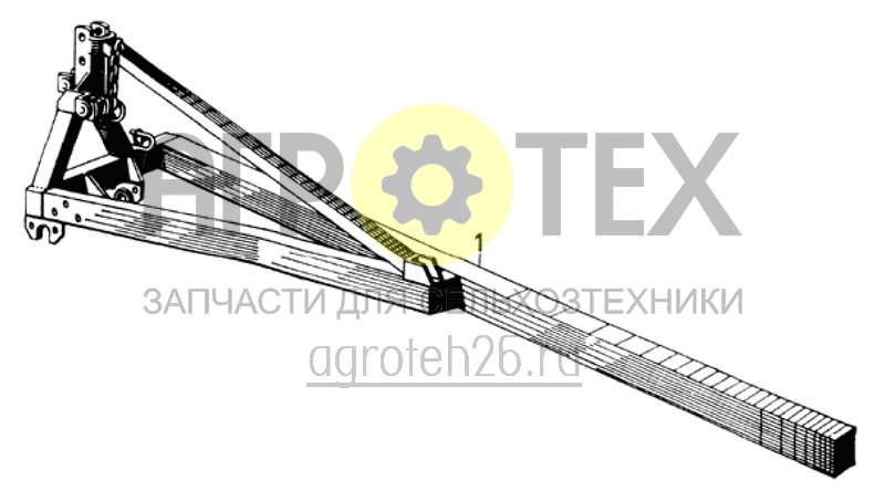 Чертеж  главная рама (ETB-012670) 