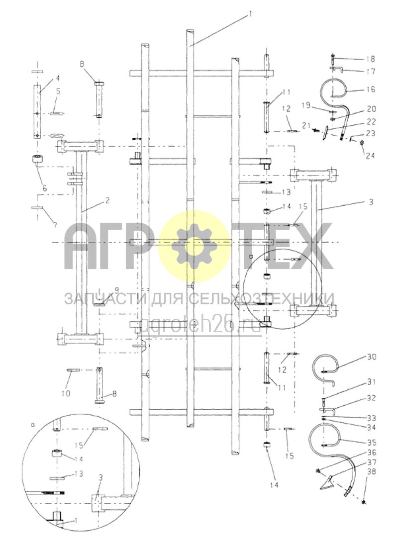  зубья (ETB-012786)  (№7 на схеме)