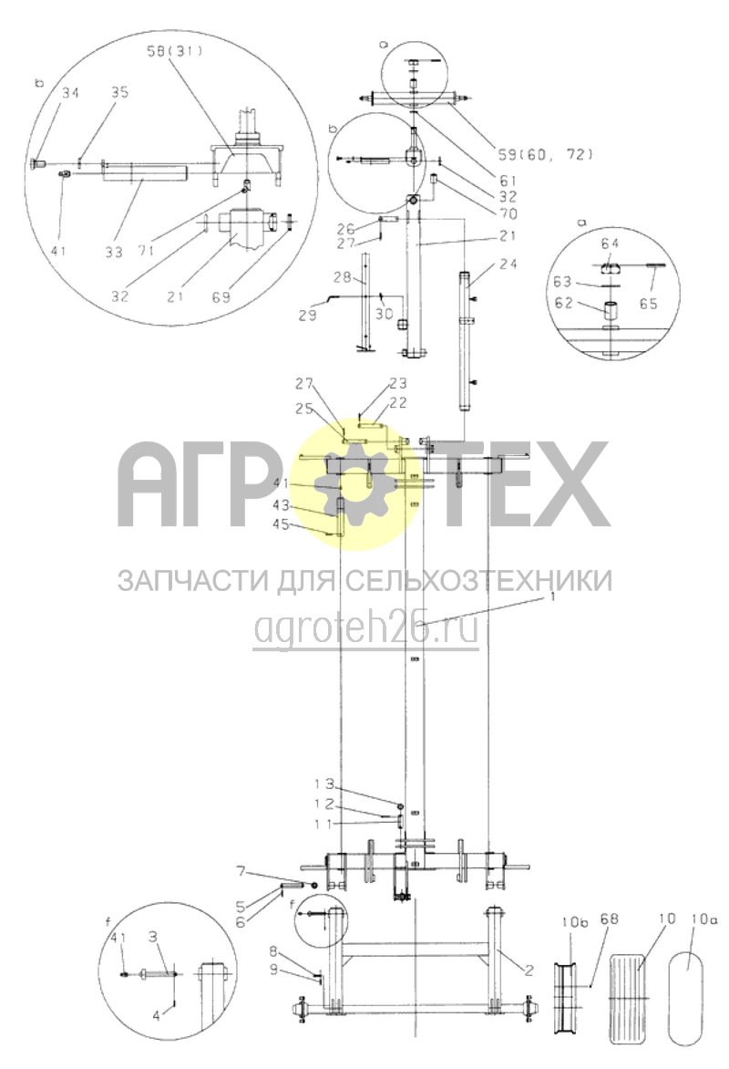 Чертеж  рама (ETB-012811) 