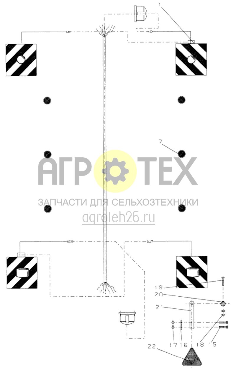 Чертеж  осветительное оборудование (ETB-012823) 