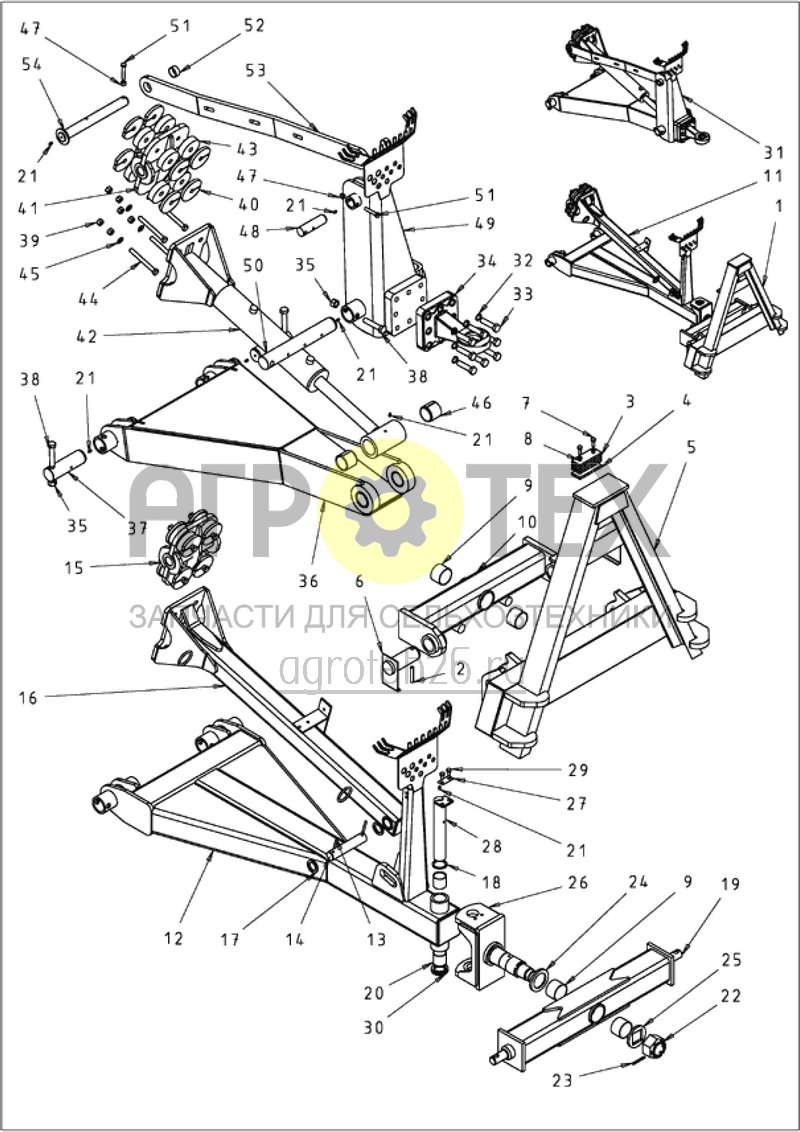  конструктивный узел (ETB-012886)  (№54 на схеме)