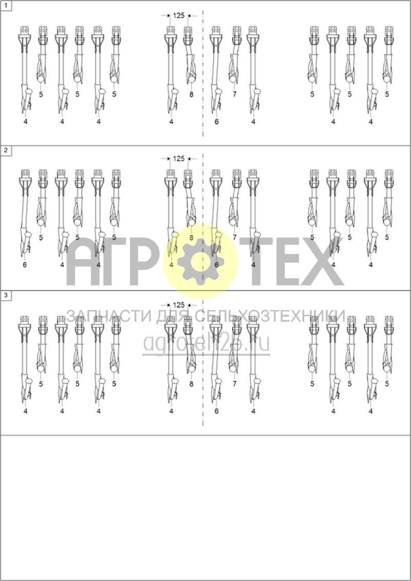 Чертеж  (RUS)?bersicht RoTeC-Schar (ab 03.2015) (ETB-013253) 