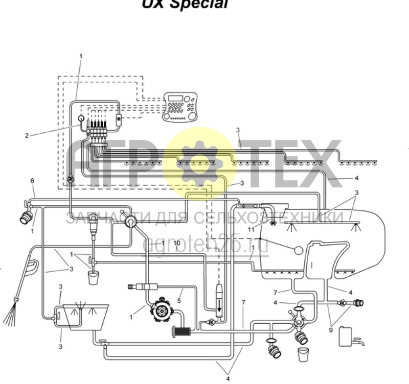  комплект функций UX Special (ETB-013298)  (№10 на схеме)