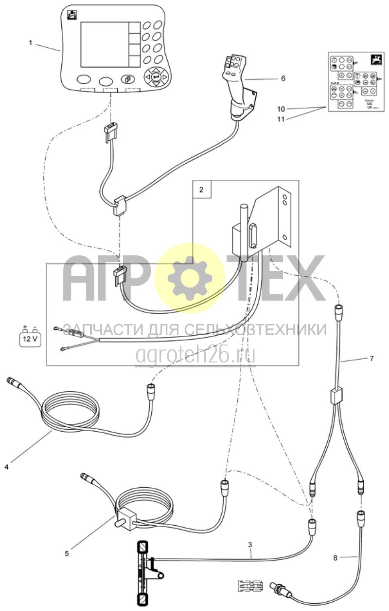 Чертеж  AMATRON+,многофункциональная рукоятка (ETB-013483) 