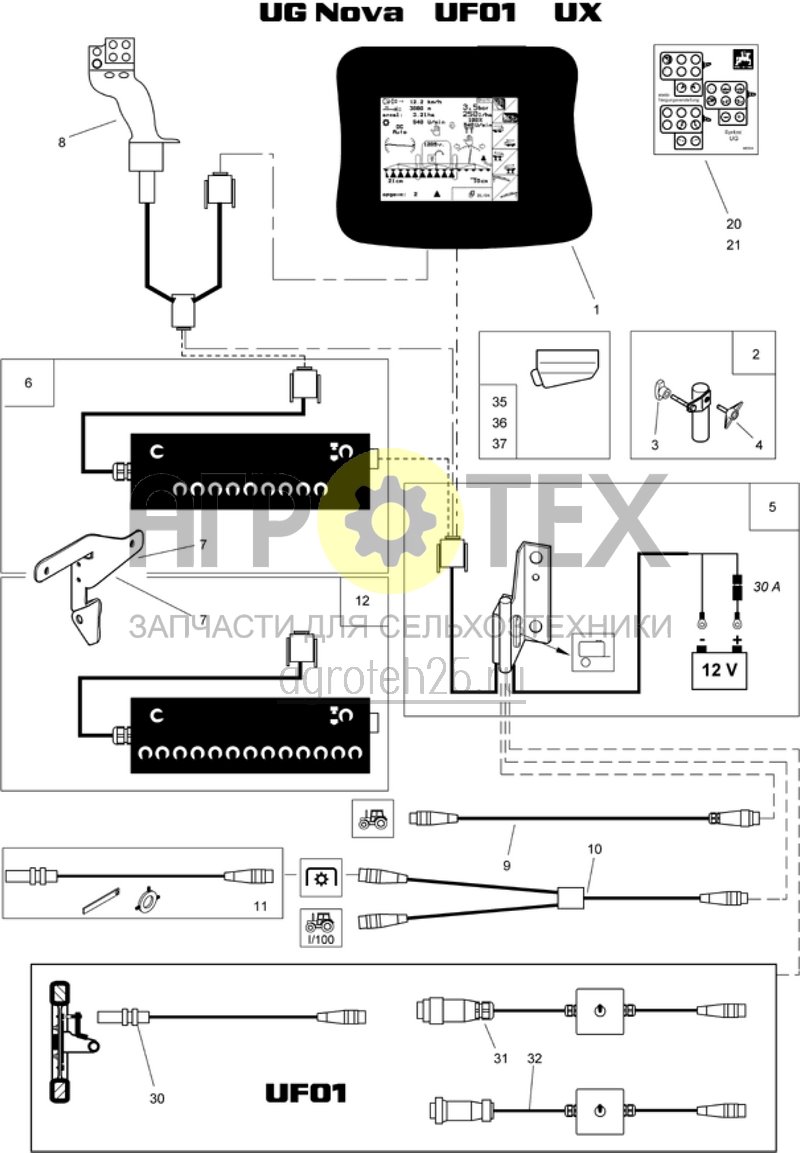  базовое оборудование AMATRON+ (ETB-013486)  (№37 на схеме)