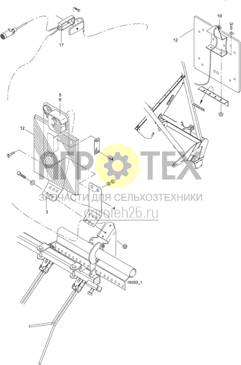 Чертеж  освещение (ETB-013631) 