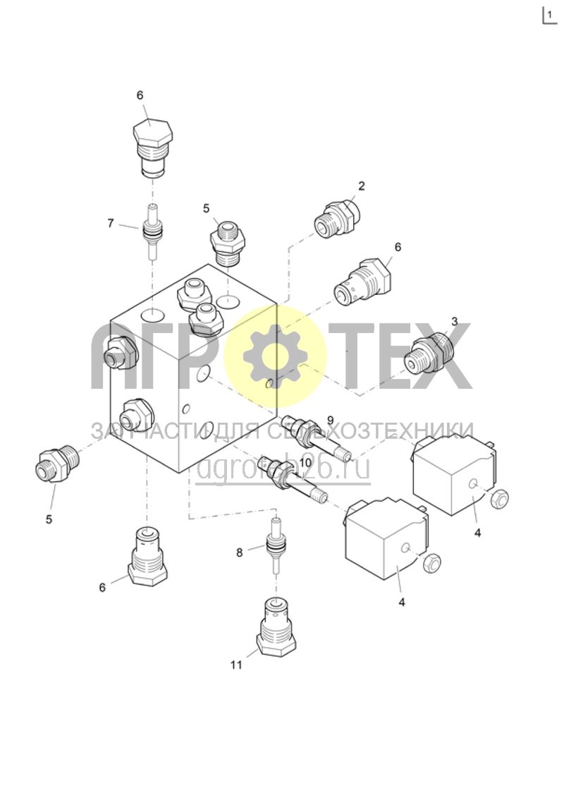 Чертеж  Блок управления GD388 (ETB-013695) 