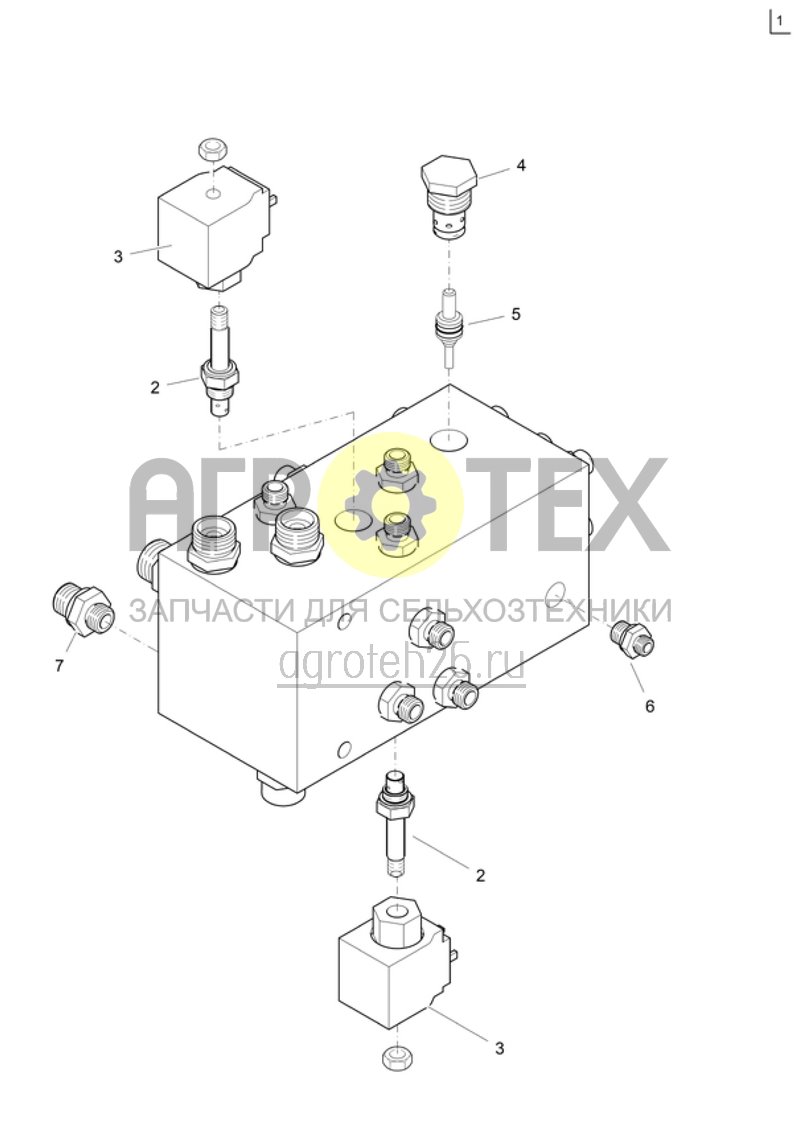 Чертеж  Блок управления GD333 (ETB-013697) 