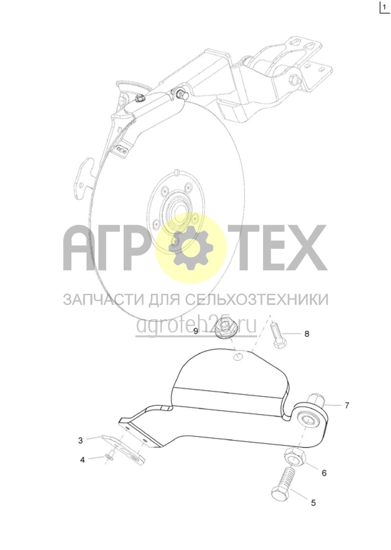  ЧИСТИК ROTEC PLUS KZ (ETB-013926)  (№1 на схеме)