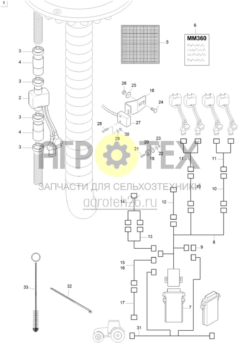 Чертеж  (RUS)Saatleitungs?berwachung (ETB-013985) 