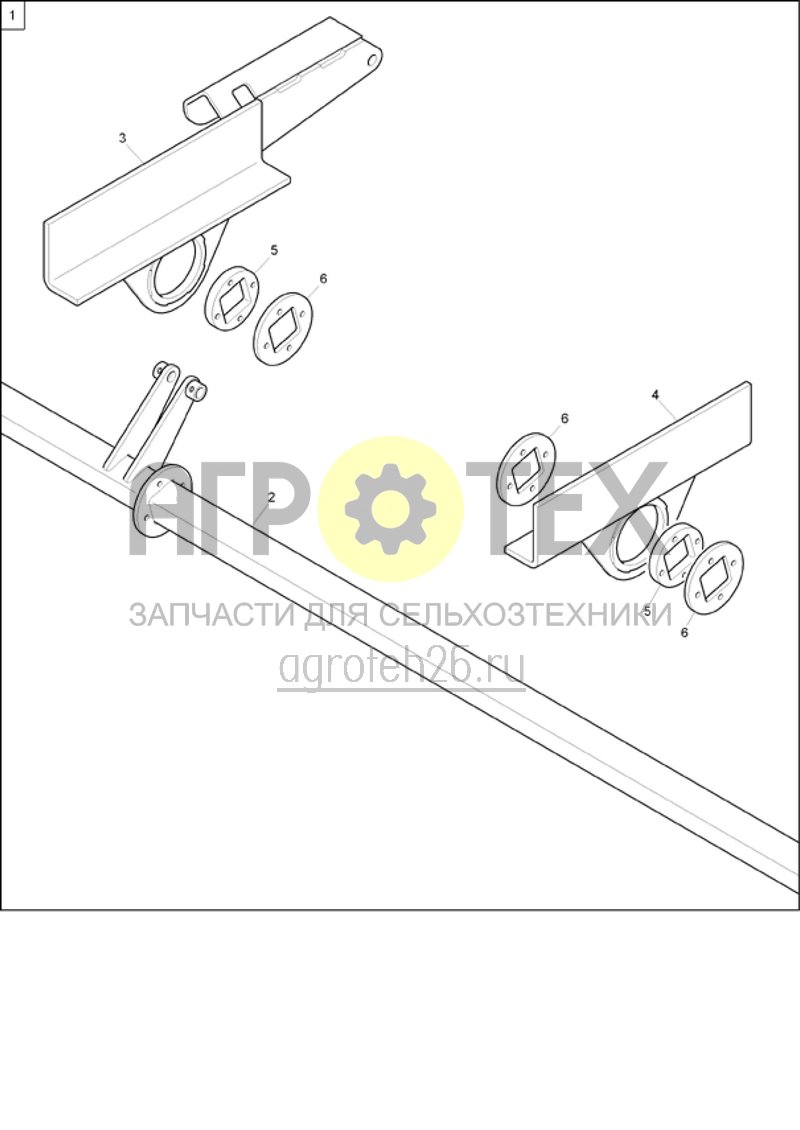 Чертеж  (RUS)Umr?stsatz Spurlockerer (ETB-014001) 